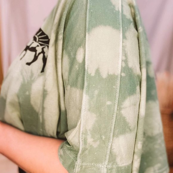 Washed Sage Buffalo Pullover - Picture 5 of 10